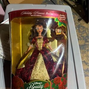 HOLIDAY PRINCESS BELLE Beautiful Christmas  gown